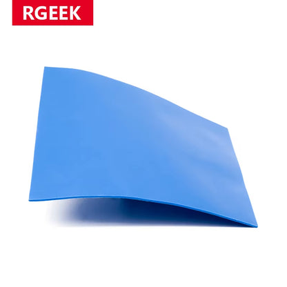 New 6.0 W/Mk Conductive GPU CPU Heatsink Cooling Silicone Pad 100Mm*100Mm*1Mm Thermal Pad High Quality