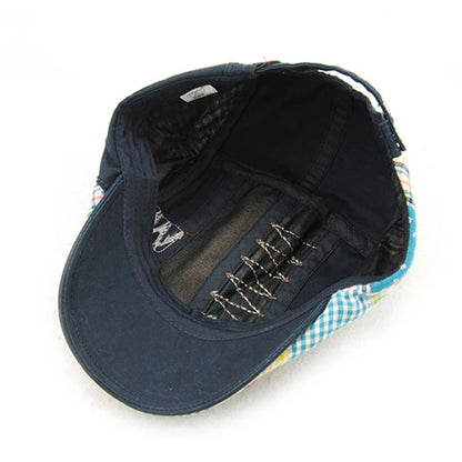 Unisex Beret Hats for Men Women Cotton Leisure Visor Spring Summer Sun Hat Flat Berets Cap Casquette Gorras Planas