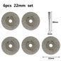 Mini Cutting Disc for Rotary Accessories Diamond Grinding Wheel Rotary Tool Circular Saw Blade Abrasive Diamond Disc