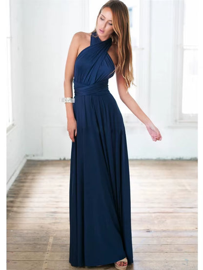 Sexy Women Boho Maxi Club Dress Red Bandage Long Dress Party Multiway Bridesmaids Convertible Infinity Robe Longue Femme