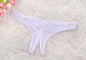 Women Low Waist Panties Lace G Strings Sexy Underwear Pearl Crotchless Briefs Female Lingerie Tanga