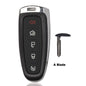 5 Buttons Remote Car Key Case Cover Fob for Ford Explorer Edge Escape Flex Taurus 2011 2012 2013 2014 2015 Smart Car