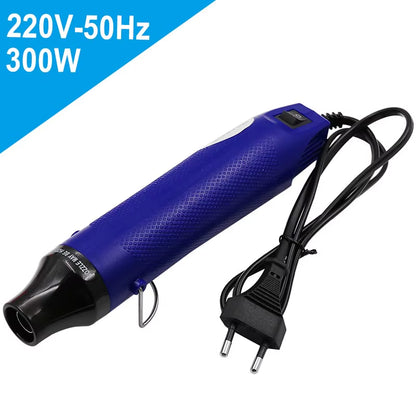 DIY Tool Heat Gun 1Pc 220V Using Heat Gun Electric Power Tool Hot Air 300W Temperature Gun with Supporting Seat Shrink