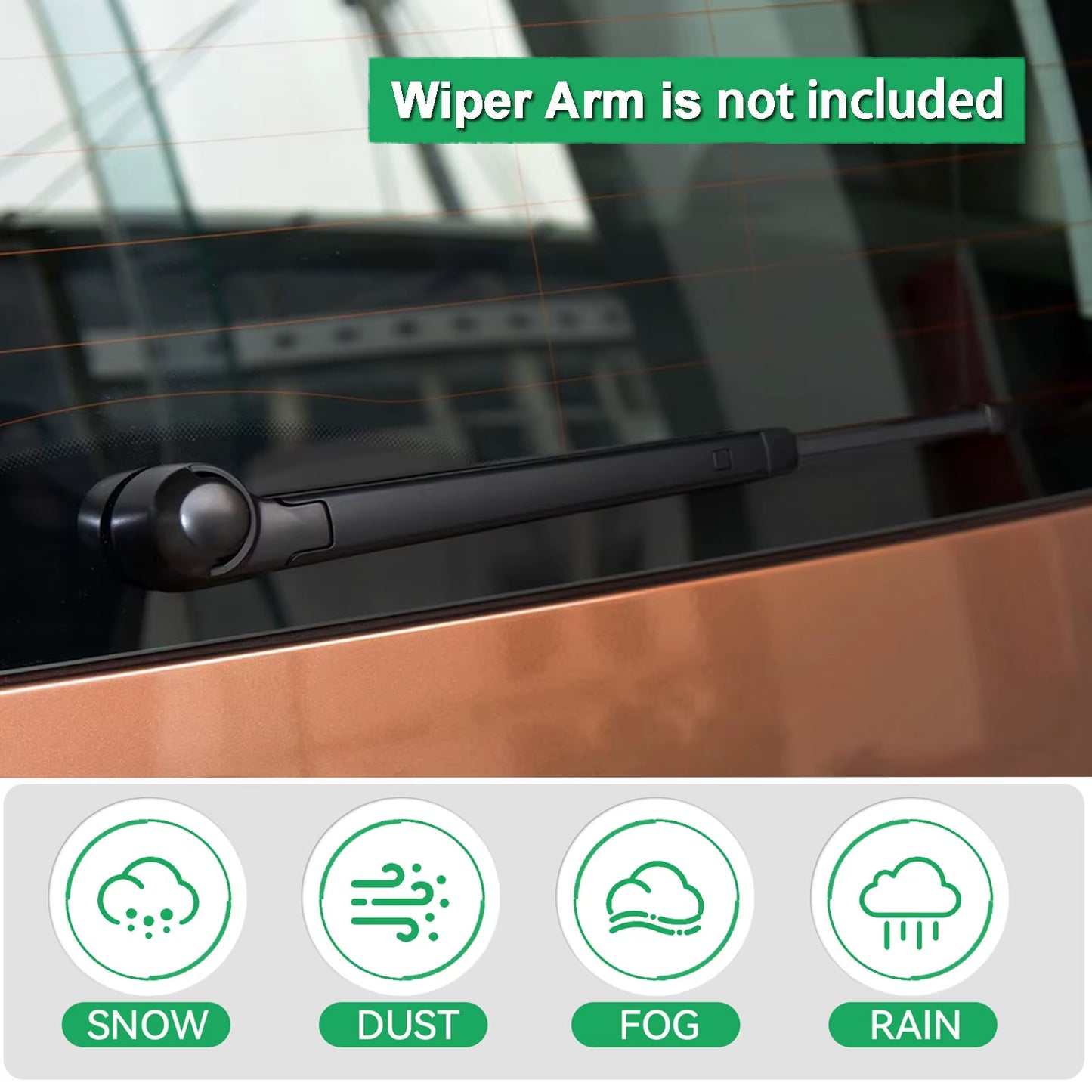 Erick'S Wiper Front & Rear Wiper Blades Set for Skoda Yeti 2009 - 2017 Windshield Windscreen Window Rain Brushes 24"+19"+11"