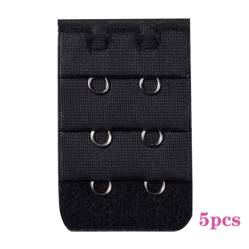 3/5Pcs Bra Extender Strap Extension 3 Hooks 2 Rows Women Intimates Lengthened Bra Hook Extenders Womens Accessoires 2/3/4Buckles