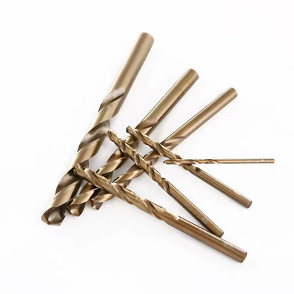 M35 10Pcs 1.0Mm-8.5Mm HSS Hemp Flowers Cobalt Drill Special Stainless Steel Drill Bits (1Mm/2Mm/3Mm/4Mm/5Mm/6Mm/7Mm/8Mm)