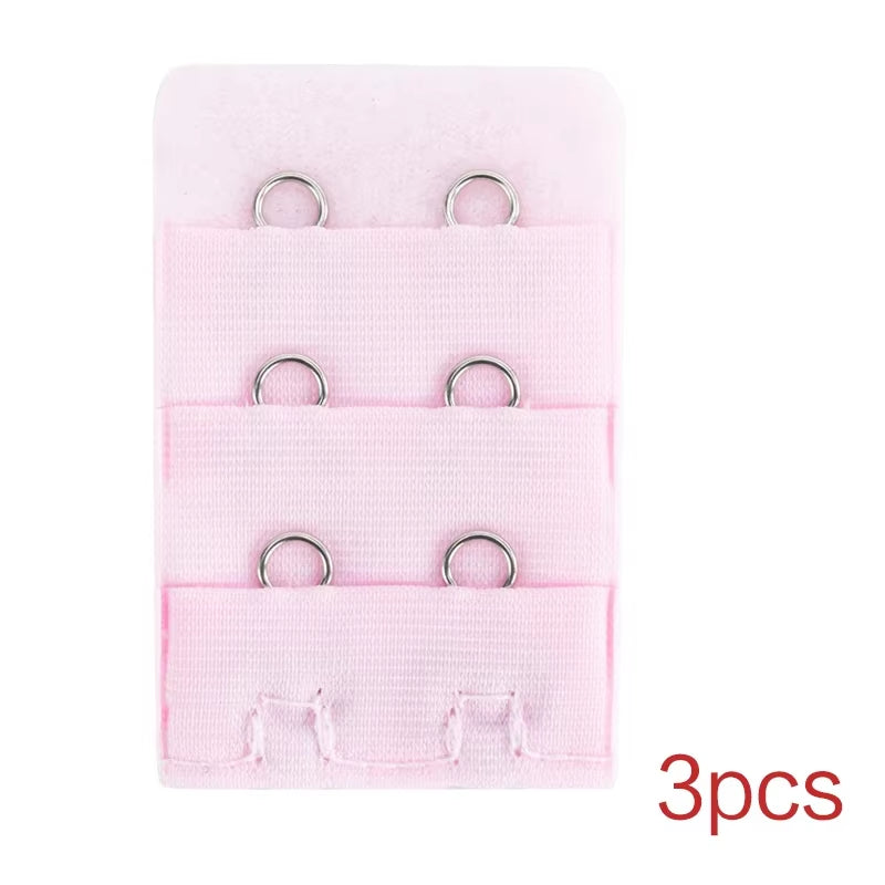 3/5Pcs Bra Extender Strap Extension 3 Hooks 2 Rows Women Intimates Lengthened Bra Hook Extenders Womens Accessoires 2/3/4Buckles