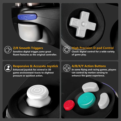 Compatible with Nintendo Switch GC Wired Controller for Gamecube for NGC GC Controle Switch Gamepad Controle