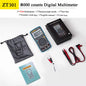 Digital Multimeter Auto Range True RMS 8000 High Precision Ammeter Voltmeter Smart Capacitor Temperature NCV Ohm Hz Tester