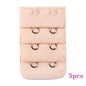 3/5Pcs Bra Extender Strap Extension 3 Hooks 2 Rows Women Intimates Lengthened Bra Hook Extenders Womens Accessoires 2/3/4Buckles