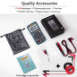 Digital Multimeter Auto Range True RMS 8000 High Precision Ammeter Voltmeter Smart Capacitor Temperature NCV Ohm Hz Tester