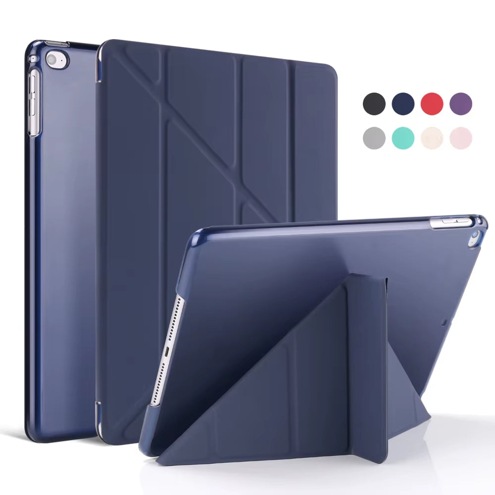 For Ipad 2 3 4 Air 1 2 3 Case Silicone Cover for Ipad 10.2 9.7 6Th 7Th 8 Generation Case for Ipad Pro 11 Air 2024 Mini 5 6 Capa