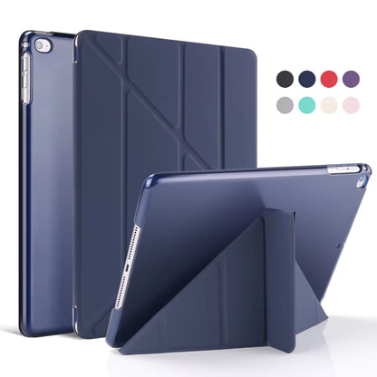 For Ipad 2 3 4 Air 1 2 3 Case Silicone Cover for Ipad 10.2 9.7 6Th 7Th 8 Generation Case for Ipad Pro 11 Air 2024 Mini 5 6 Capa