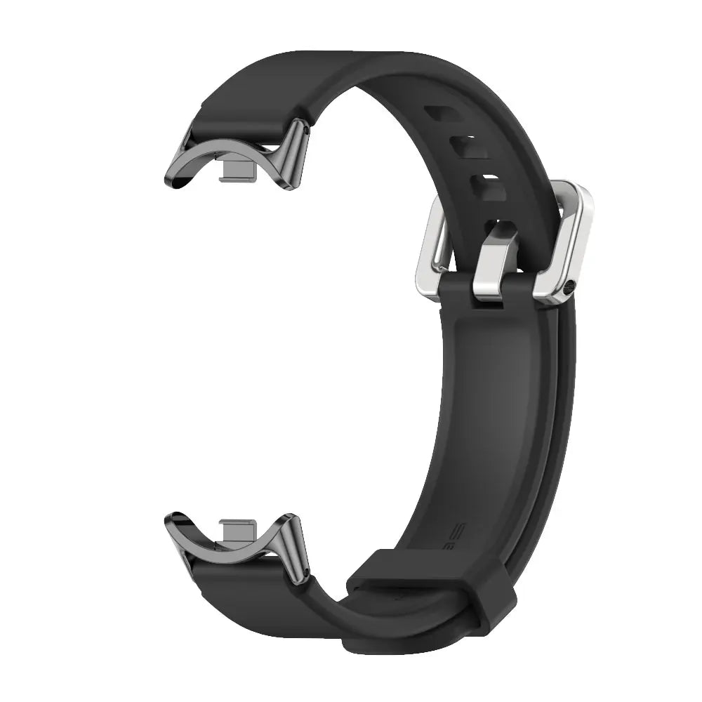 Strap for Mi Band 10 9 8 7 6 5 4 3 Bracelet Silicone Wristband for Xiaomi Mi Band 8 Metal Strap for Mi Band 7 Watchband Leather