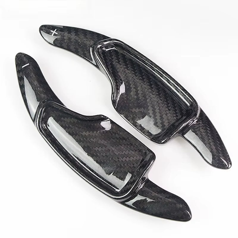 Carbon Fiber Car Steering Wheel Shifter Paddle Suitable for Chevrolet Camaro Corvette C7 2016 2017 2018 2019 Car Accessories