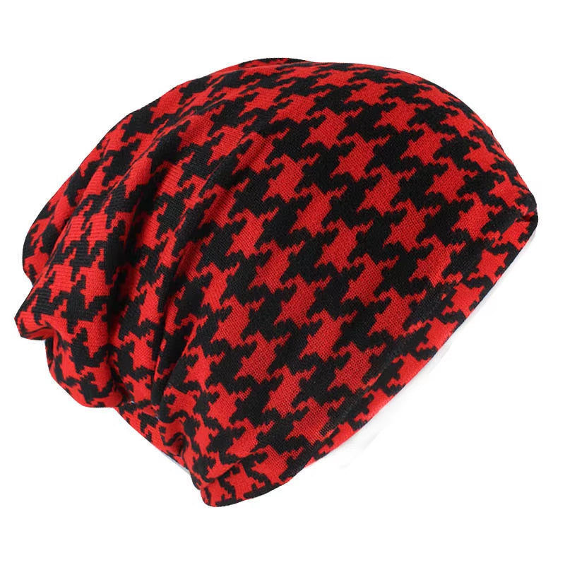 New Women Beanies Skullies Lady Fashion High Quality Hip Hop Floral Winter Hats Scarf Adult Polyester Autumn Outdoor Hats Sale