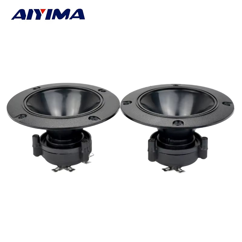 2Pcs Audio Tweeters 98MM Piezoelectric Tweeter Audio Speaker 150W Treble Ceramic Piezo Loudspeakers