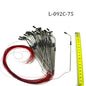 50Pcs 1:75-1:500 Scale Diorama Architectural Metal Lamp Model 3V LED Toys Miniature Light Railway Train Layout Kit for Scene