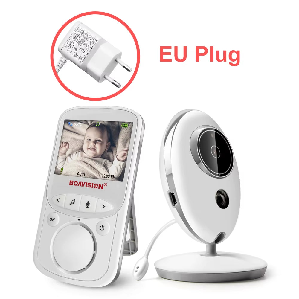 Wireless LCD Audio Video Baby Monitor VB605 Radio Nanny Music Intercom IR 24H Portable Baby Camera Baby Walkie Talkie Babysitter