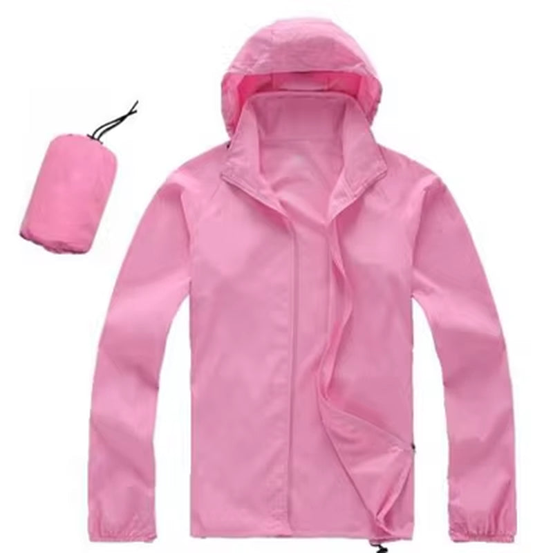 Men'S Brand Quick Dry Skin Coat Sunscreen Waterproof UV Women Thin Army Outwear Ultra-Light Windbreake Jacket 3XLYA105