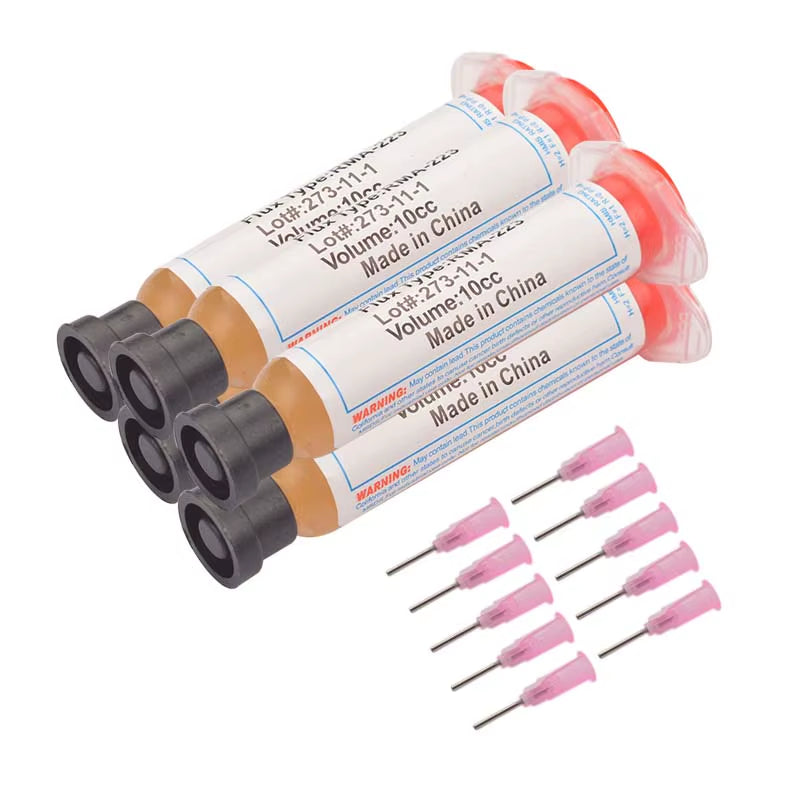10Cc Solder PCB SMD Soldering Paste Flux Grease RMA223 RMA-223 for Chips Computer Phone LED BGA SMD PGA PCB DIY Repair Tool