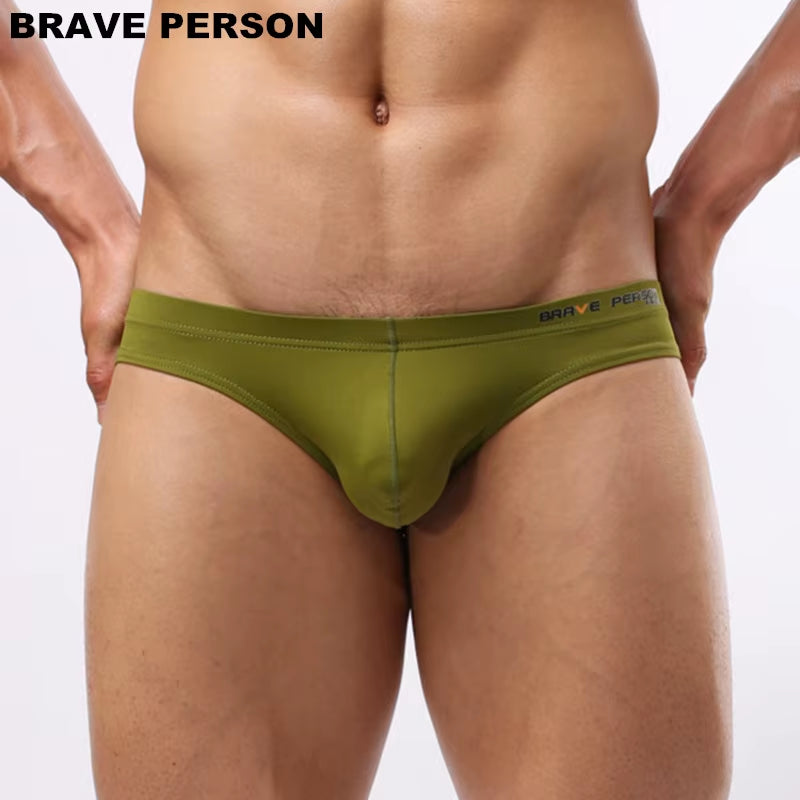 Men'S Sexy Underwear Briefs  Brand Underwear Male Nylon Brief for Men Panties B1129