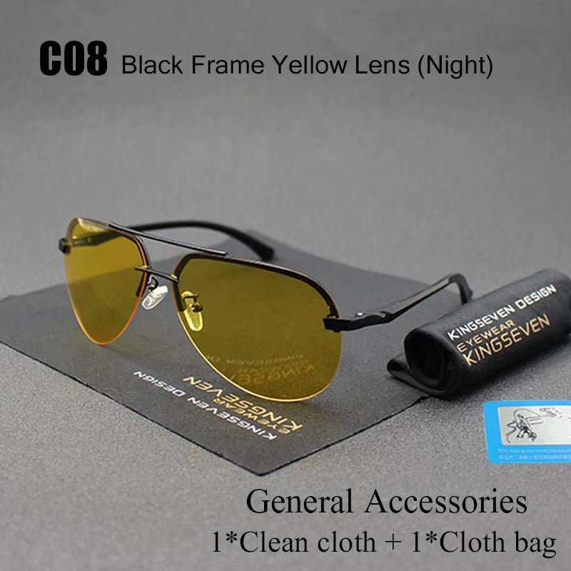 Aluminum Magnesium Polarized Sunglasses Men Driver Mirror Sun Glasses Male Fishing Female Eyewear for Men