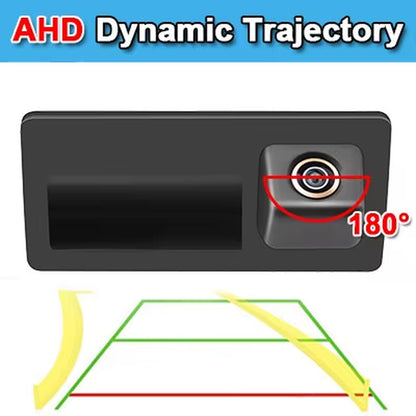 180° AHD 1080P Car Trunk Handle Rear View Camera for Audi A3 A4 A5 S5 Q3 Q5 for VW Golf Passat Tiguan Jetta Sharan Touareg B6 B7