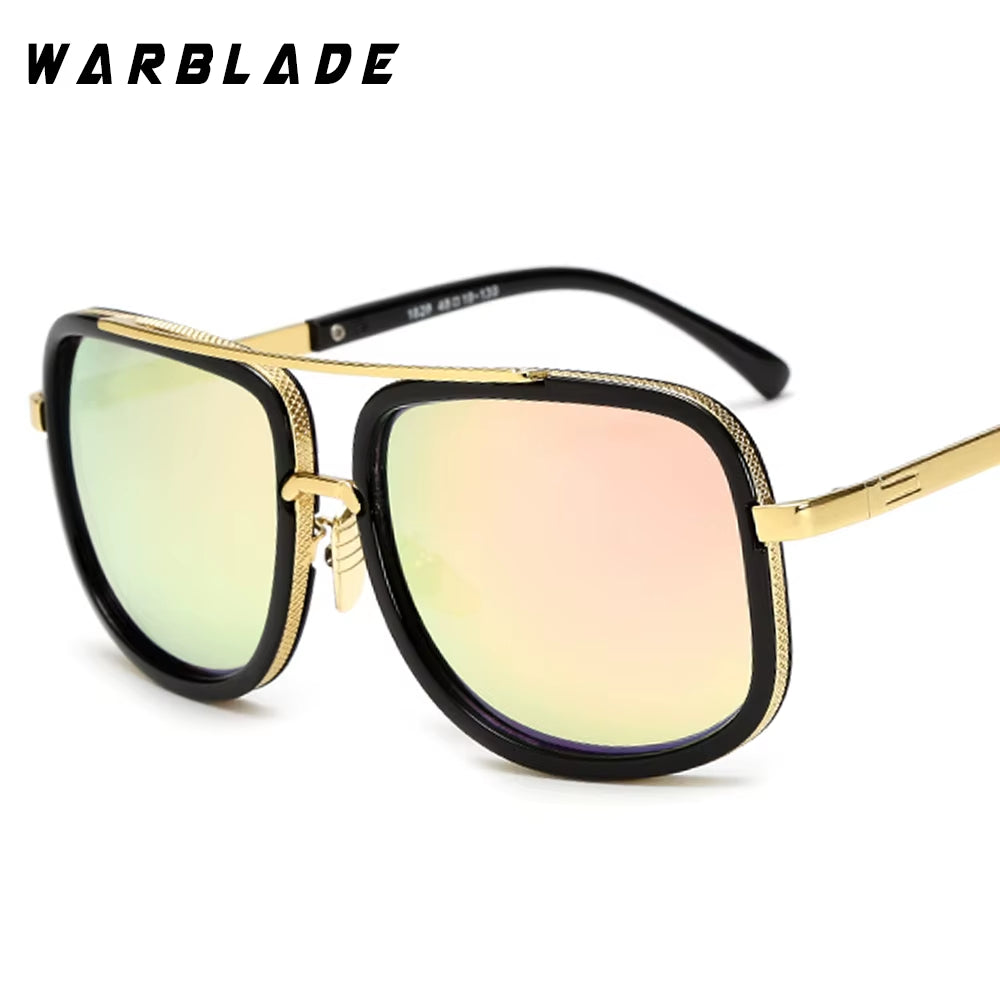 Big Frame Square Sunglasses Men Women Brand Designer Gradient Sun Glasses Female 2018 Mirror Oculos Shades Glasses