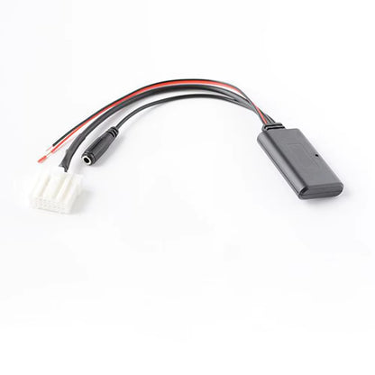 Car Stereo Radio Bluetooth Audio Extend Wire Microphone Phone Call Hands Free Mic Adapter for Mazda 2 3 5 6 8