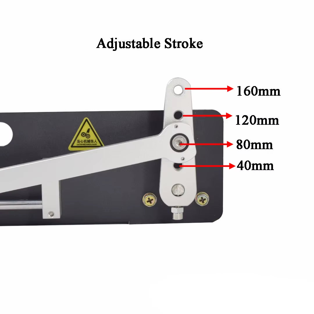 DIY Stroke 40-160Mm Linear Reciprocating Motor with Remote Controller and Stand Low Noise Linearly Motion Sex Mashines