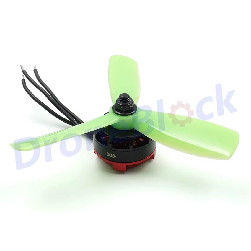 10 Pcs M5 Aluminum Flange Nylon Nut Low Profile CW CCW Anti-Loose Insert Lock for 2204 2205 2206 Brushless Motor RC QAV250 210