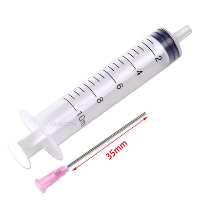 4PCS Ink Refill Tool 10Ml Syringe with Blunt Needle for EPSON Canon HP Brother CISS Tank Refillable Cartridge Refilling Ink Kit