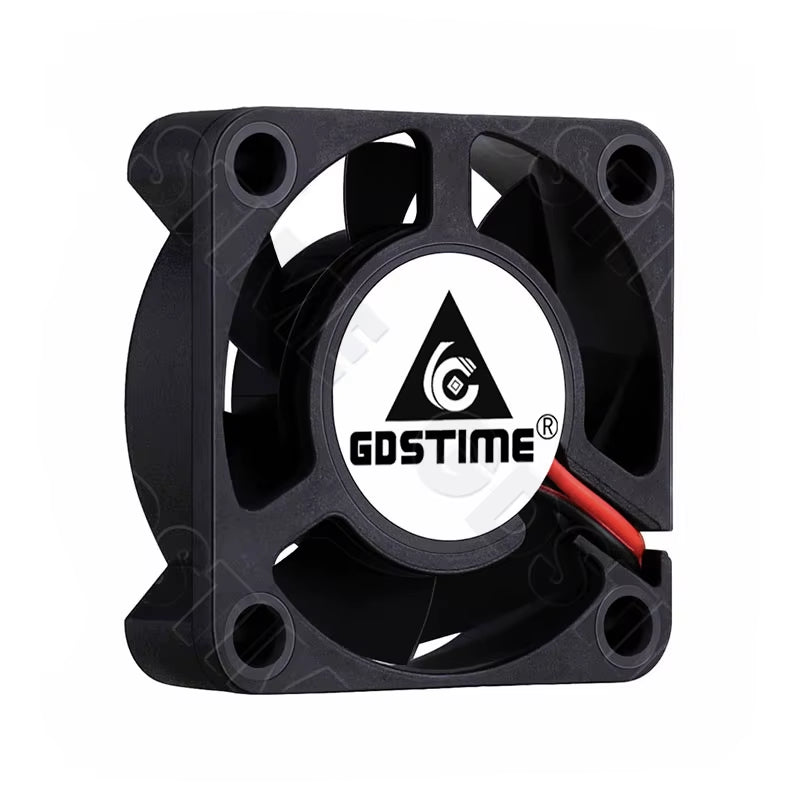2Pcs  DC 24V 12V 5V 40Mm X 40Mm X 10Mm 2-Pin Ball Bearing Computer PC Case Cooling Fan 4010