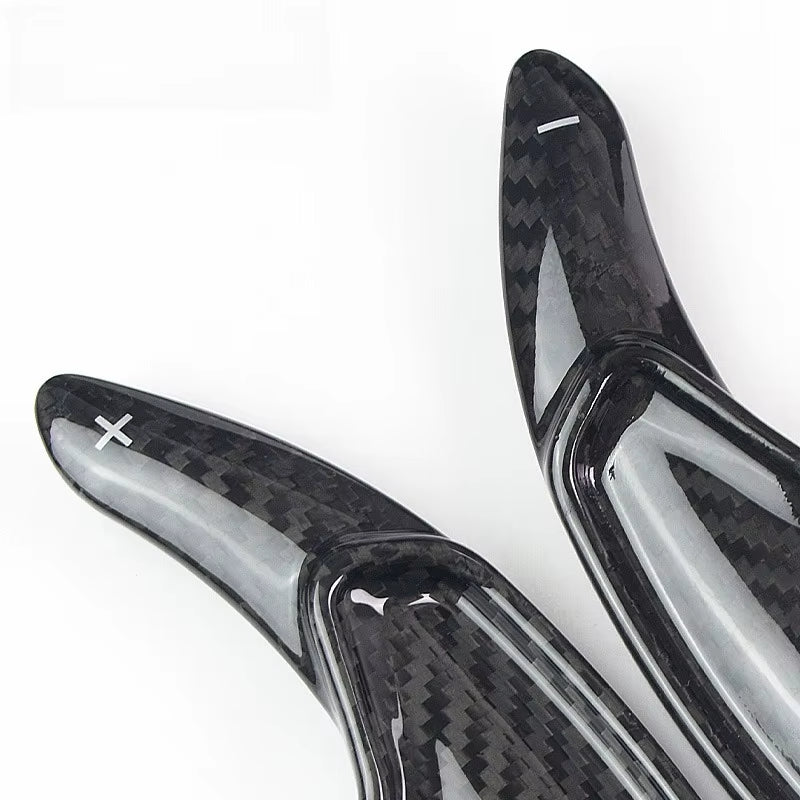 Carbon Fiber Car Steering Wheel Shifter Paddle Suitable for Chevrolet Camaro Corvette C7 2016 2017 2018 2019 Car Accessories