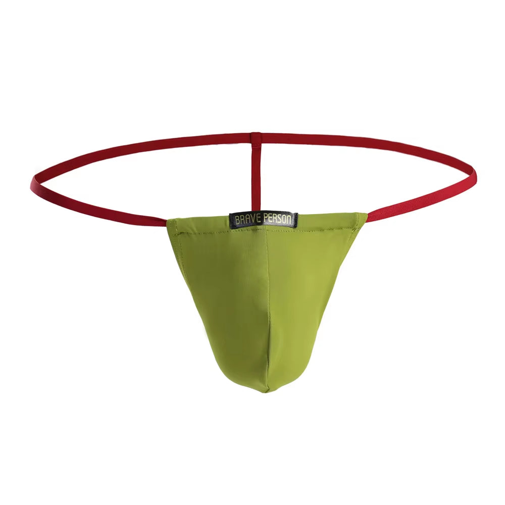 Sexy Men Underwear Gay Jockstrap Thongs Men G Strings Brand Design Fashion Sexy Low Rise Male Underpants Bikini