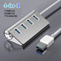 5Gbps High Speed USB 3.0 HUB 4/7Port USB 3.0 Port OTG Aluminum USB Splitter Docking Station Expander for Laptop Computer PC