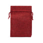 50Pcs/Lot Drawstring Natural Burlap Bag Jute Gift Bags Multi Size Jewelry Packaging Wedding Bags with Candy Bag Can Custom Logo