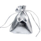 50Pcs/Lot 7X9 9X12 10X15Cm Adjustable Jewelry Packing Fabric Bag Gold Colors Drawstring Wedding Storage Pouches