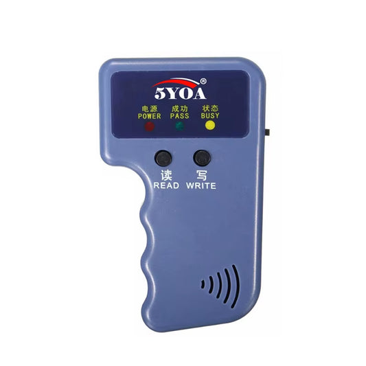 Handheld 125Khz EM4100 RFID Copier Writer Duplicator Programmer Reader + EM4305 T5577 Rewritable ID Keyfobs Tags Card