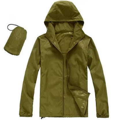 Men'S Brand Quick Dry Skin Coat Sunscreen Waterproof UV Women Thin Army Outwear Ultra-Light Windbreake Jacket 3XLYA105