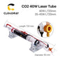 35-45W Co2 Metal Glass Laser Tube 720MM 40W Glass Laser Lamp for CO2 Laser Engraving Cutting Machine