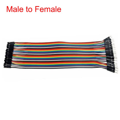Raspberry Pi 3 GPIO Cable Dupont Cable 40Pcs/Lot 20/30CM Dupont Cable M-M F-F M-F Jumper Wire for Raspberry Pi 3B+ 3B