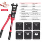 Hydraulic Crimping Tool YQK-300 Crimping Range 10-300Mm² Copper and Aluminum Terminal Compression Tool Wire Rope Crimper