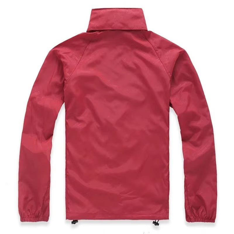Men'S Brand Quick Dry Skin Coat Sunscreen Waterproof UV Women Thin Army Outwear Ultra-Light Windbreake Jacket 3XLYA105