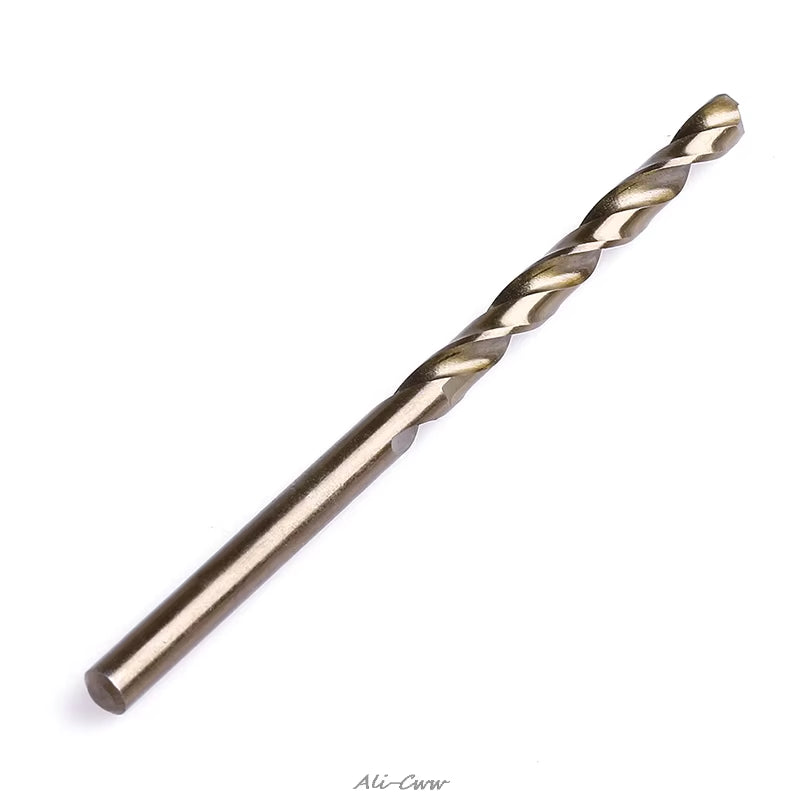 10Pcs 1-5Mm M35 round Shank Hss-Co Cobalt Twist Drill Spiral Drill Bit