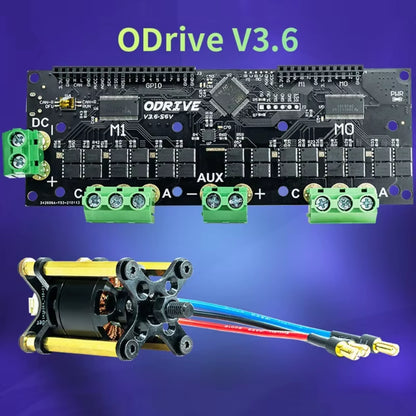 Odrive3.6 Motor Double FOC BLDC High Power Optimized Motor Control Board