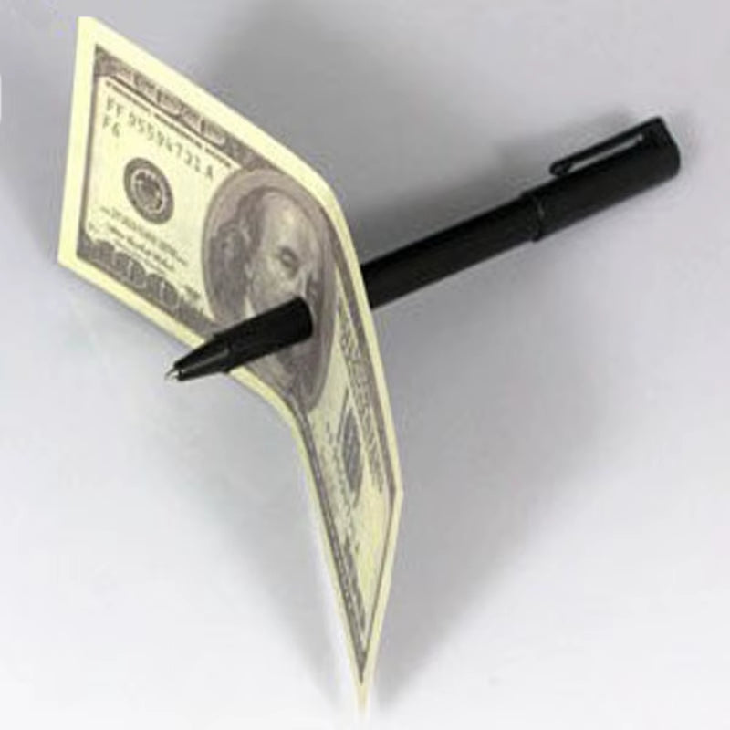 Magic Props Pen to Wear Banknotes Selling Novelty Toys Street Close-Up Performances