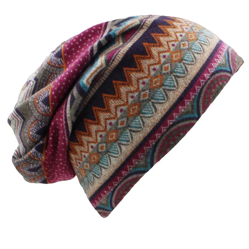Brand Autumn Winter Hats for Women Plaid Design Contrast Color Ladies Hat Skullies and Beanies Men Hat Unisex HT022