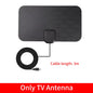8K 4K TV Antenna for Global Digital TV 1080P 25DB High Gain Booster HD for RV Outdoor Car Antenna Indoor TV Free Channel
